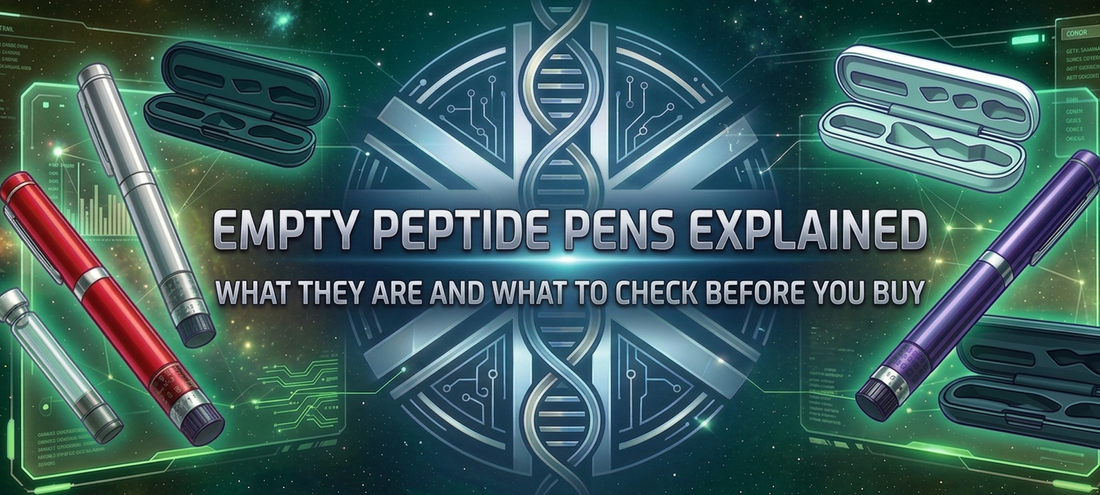 Empty Peptide Pens Explained: What They Are and What to Check Before You Buy