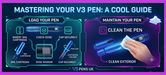 How to Load and Maintain Your V3 Pen