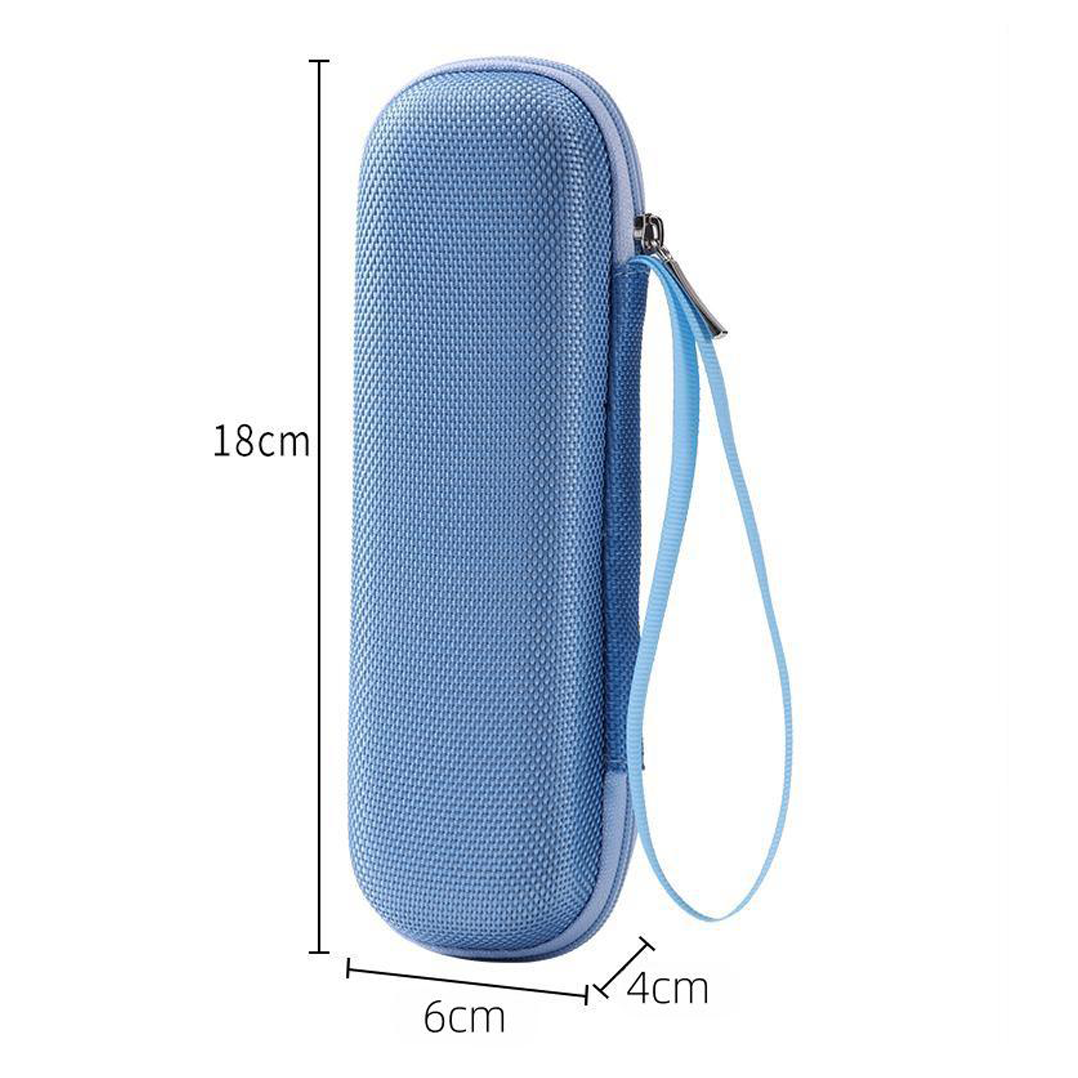 V3 Duo Case in baby blue, two pen storage case