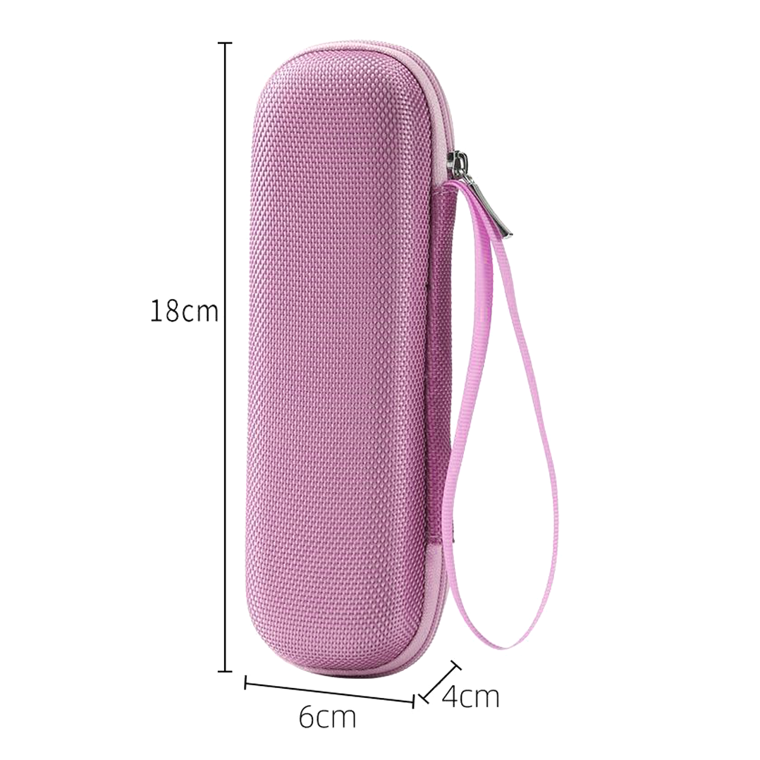V3 Duo Case in baby pink, zip close pen case